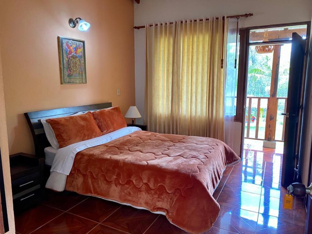 Hosteria Campestre San Fermin Raquira Bagian luar foto