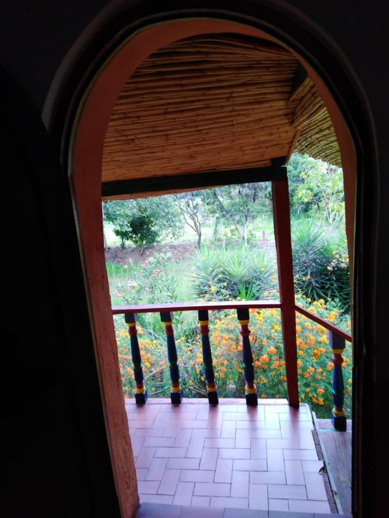 Hosteria Campestre San Fermin Raquira Bagian luar foto