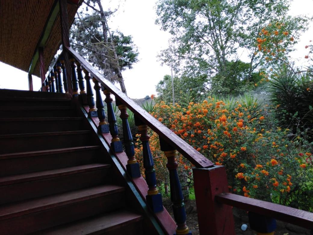 Hosteria Campestre San Fermin Raquira Bagian luar foto